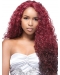 24" Curly Long Lace Front Ombre Wigs