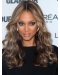 Tyra Banks Glamorous Quality Long Curly Lace Human Hair Wig 18 Inches