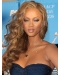 Tyra Banks Charming Sultry Long Curly Glueless Lace Front Human Hair Wig 22 Inches