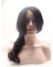 Curly Synthetic Black Without Bangs Long Lace Front Women Wigs