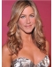 Blonde Curly Without Bangs Lace Front Long Synthetic Women Jennifer Aniston Wigs