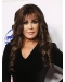 With Bangs Curly  Lace Front Long Synthetic Women Marie Osmond Wigs