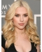 Curly Long Blonde Lace front Synthetic Women Scarlett Johansson Wigs