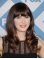  Lace Front Long Synthetic Curly Women Zooey Deschanel Wigs
