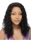 Suitable Black Curly Long Human Hair Full Lace Women Wigs