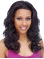 Perfect Black Curly Remy Human Hair Long Women Wigs