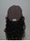 Top Black Curly Lace Front Long Human Hair U Part Women Wigs