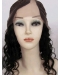Perfect Black Curly Lace Front Long Human Hair U Part Women Wigs