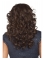 Stylish Brown Curly Capless Long Human Hair Wigs & Half Women Wigs