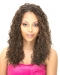 Comfortable Blonde Curly Long Human Hair African American Wigs For Women
