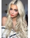 26" Natural Straight Lace Front Cap Human Hair Wig For women