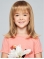 Pretty in Fabulous Synthetic Lace Front Wigs For Kids With Bangs