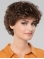 2021 Curly Brown Short 8" Gorgeous Classic Womens Wigs For Sale
