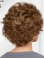 Curly Brown Short 8" Designed Classic Synthetic Wigs For Older Women