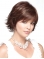 New Arrival Short Layered Straight Capless Synthetic curly Wig With Bangs 