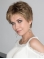 Short Curly Blonde Boycuts High Quality Synthetic Lace Front Wig For Women