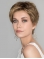 Short Curly Blonde Boycuts High Quality Synthetic Lace Front Wig For Women