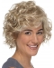 Hot Sale Short Curly 8" Blonde Classic Lace Wig For Women