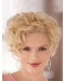 Blonde Short Curly Online Heat Friendly Synthetic Wigs For Older Women