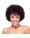 Auburn Natural Looking Classic Curly Short Synthetic Wigs For Women