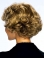 Comfortable Blonde Curly Short Classic Lace Front Wigs For Older Women