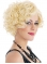 New Designed Auburn Curly Short Classic Synthetic Capless Wigs For Women