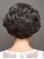 Amazing Short Curly White Exquisite Classic Synthetic Wigs For Old Women