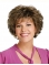 Short Curly Sassy Brown Women's Brown Color Capless Synthetic Wigs