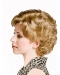 Hot Sale Short Curly Blonde Classic Fantastic Capless Synthetic Wigs 10inch