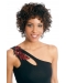 Brown Curly Short African American Wigs