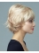 Blonde Curly Synthetic Style Short Wigs