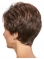 New Arrival  Short Brown Straight 8inch Classic Lace Front Wig On Sale