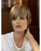 Hot Sale Straight Capless Blonde Synthetic 8inch Boycuts Online Short Synthetic Wigs