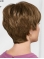 Brown 8" Boycuts Flexibility Capless Synthetic Wigs