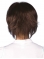 Short Monofilament Synthetic Mono Synthetic Wigs For White Women