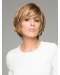 Straight Brown Short 6" Synthetic Lace Wigs