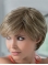 Blonde Lace Front Remy Human Hair Modern Short Wigs