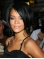 Rihanna Half-moon-shape Short Cool Lace Front Human Hair Bob Wig with Bangs