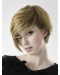 Blonde Straight Remy Human Hair Radiant Short Wigs
