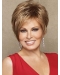 Short Straight Brown Layered Lace Front Human Hair Lady Wigs