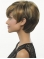 Brown Straight Short Capless Synthetic Tempting Women Wigs