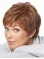 Brown Great Monofilament Straight Short Synthetic Women Wigs