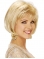 Trendy Blonde Straight Short Capless Classic Synthetic Women Wigs
