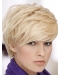 Beautiful Blonde Straight Short Capless Human Hair Women Wigs For Cancer