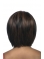 Traditiona Brown Straight Short Capless Synthetic Women African American Wigs