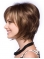 Comfortable Brown Straight Short Capless Synthetic Women Bob Wigs