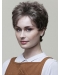 6" Wavy Brown Classic Short Lace Front Synthetic Women Wigs