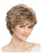 Classic Blonde Wavy Short 8" Capless Synthetic Lady Wig