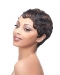 Brown Nice Boycuts Wavy Short Lace Front Synthetic Women Wigs