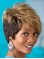 Popular Blonde Wavy Short Capless Synthetic African American Women Wigs